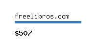 freelibros.com Website value calculator