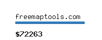 freemaptools.com Website value calculator