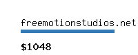 freemotionstudios.net Website value calculator