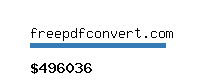 freepdfconvert.com Website value calculator