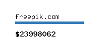 freepik.com Website value calculator