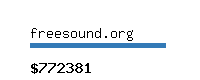 freesound.org Website value calculator