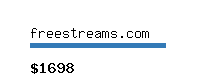 freestreams.com Website value calculator