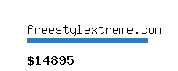 freestylextreme.com Website value calculator