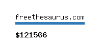 freethesaurus.com Website value calculator