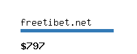 freetibet.net Website value calculator