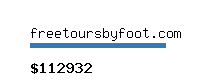 freetoursbyfoot.com Website value calculator