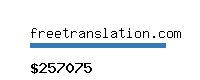 freetranslation.com Website value calculator