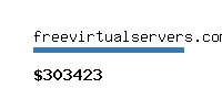 freevirtualservers.com Website value calculator