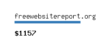 freewebsitereport.org Website value calculator