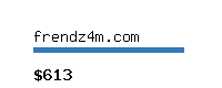 frendz4m.com Website value calculator