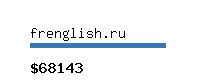 frenglish.ru Website value calculator