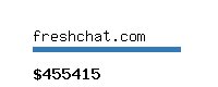 freshchat.com Website value calculator