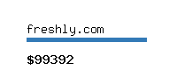 freshly.com Website value calculator