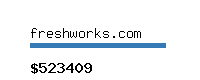 freshworks.com Website value calculator