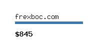 frexboc.com Website value calculator