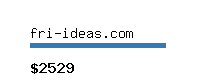 fri-ideas.com Website value calculator