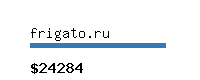 frigato.ru Website value calculator