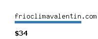 frioclimavalentin.com Website value calculator