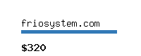 friosystem.com Website value calculator