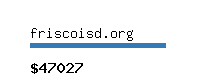 friscoisd.org Website value calculator