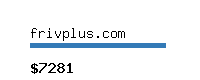 frivplus.com Website value calculator