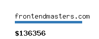 frontendmasters.com Website value calculator