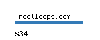 frootloops.com Website value calculator