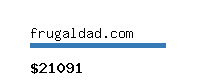 frugaldad.com Website value calculator