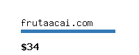 frutaacai.com Website value calculator