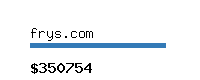 frys.com Website value calculator