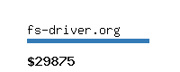 fs-driver.org Website value calculator