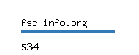 fsc-info.org Website value calculator