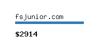 fsjunior.com Website value calculator