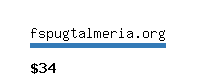 fspugtalmeria.org Website value calculator