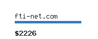 fti-net.com Website value calculator