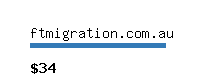 ftmigration.com.au Website value calculator