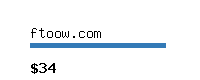 ftoow.com Website value calculator