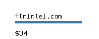 ftrintel.com Website value calculator