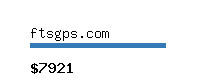 ftsgps.com Website value calculator