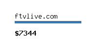 ftvlive.com Website value calculator