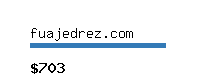 fuajedrez.com Website value calculator