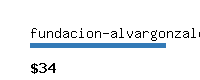 fundacion-alvargonzalez.com Website value calculator