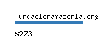 fundacionamazonia.org Website value calculator