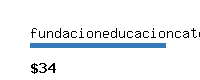 fundacioneducacioncatolica.com Website value calculator
