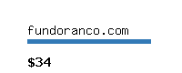 fundoranco.com Website value calculator