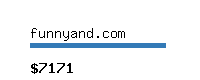 funnyand.com Website value calculator