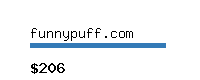 funnypuff.com Website value calculator