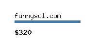 funnysol.com Website value calculator