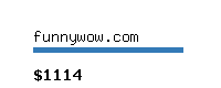 funnywow.com Website value calculator